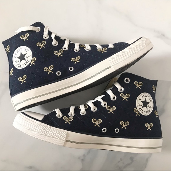 Converse Other - Converse Men's Chuck Taylor All Star High'Clubhouse - Tennis Club' Size 10.5